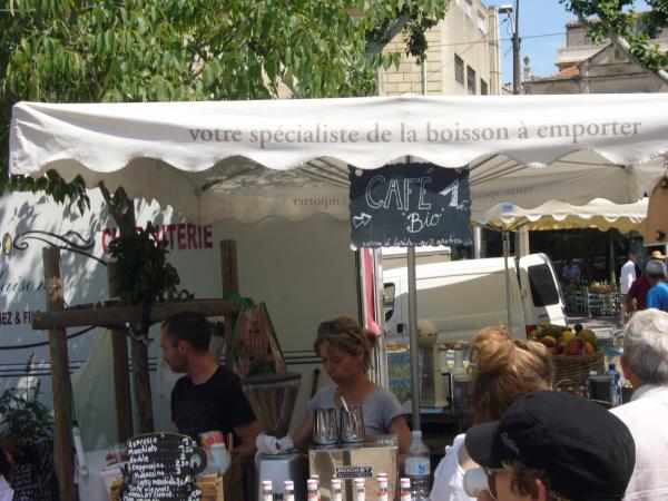 Stánek - market Arles